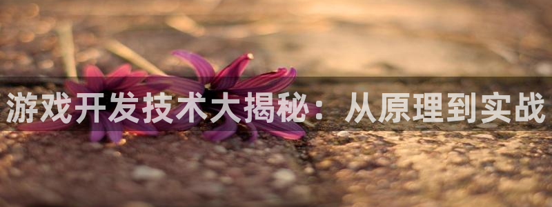 沐鸣2官方：游戏开发技术大揭秘：从原理到实战